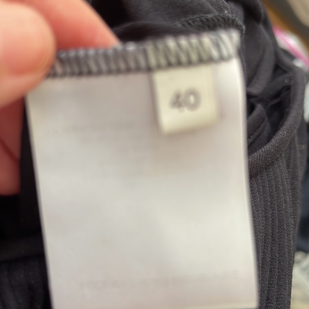 Stella McCartney Ruffled and Pleated Black Dress Size 40 - Picture 6 of 8